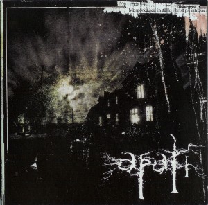 CD Artwork - Apati - Morgondagen inställd i brist på intresse